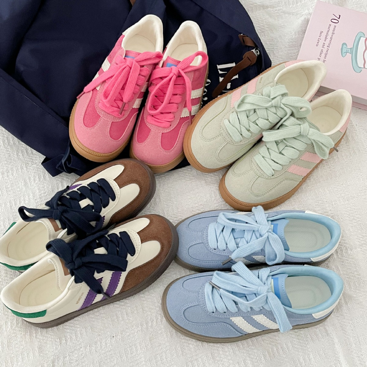 Women'S Shoes Trendy - Kadınlar için vintage tarzı spor ayakkabılar,