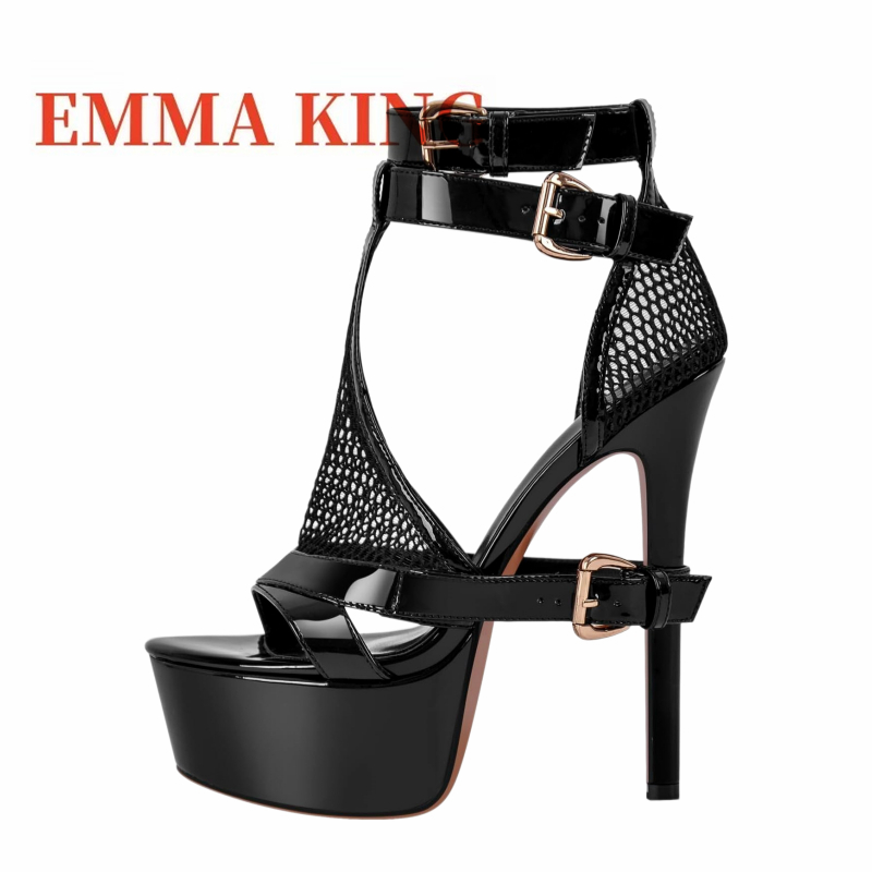 Sarı Fileli Platform Topuklu S - Women'S Shoes Trendy incelemesi ve fiyatı