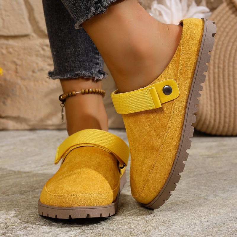 Yeni Kadın Süet Terlik Çok Ren - Slip On Mule Flat incelemesi ve fiyatı