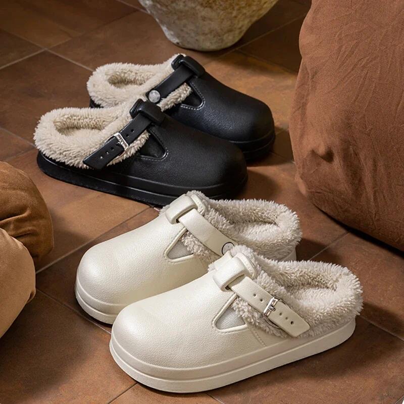 Rahat Metal Tokalı Sıcak Peluş - Women'S Shoes Water Resistant incelemesi ve fiyatı