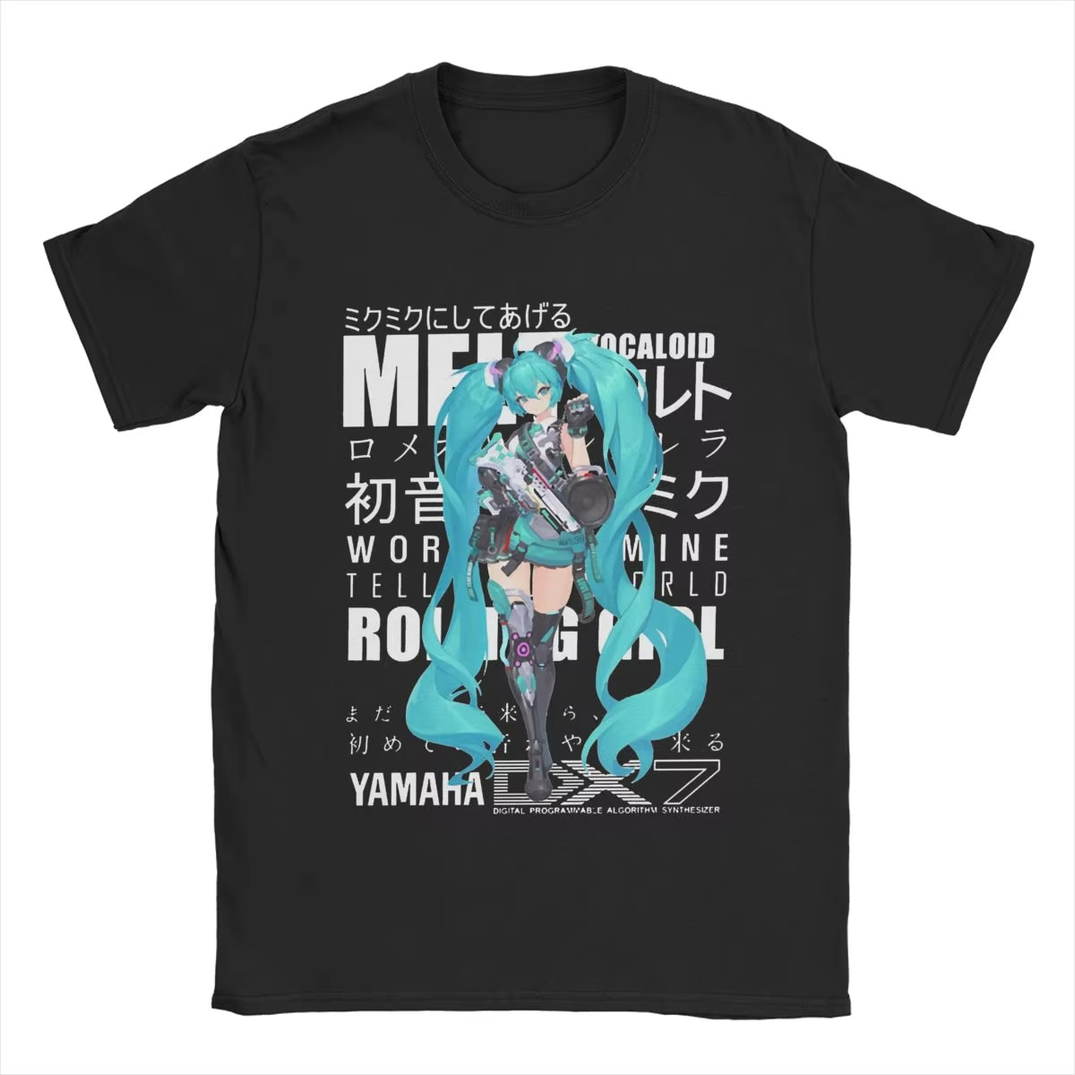 Hatsune Miku Karikatür T-shirt - Women'S Shoes For Crews incelemesi ve fiyatı