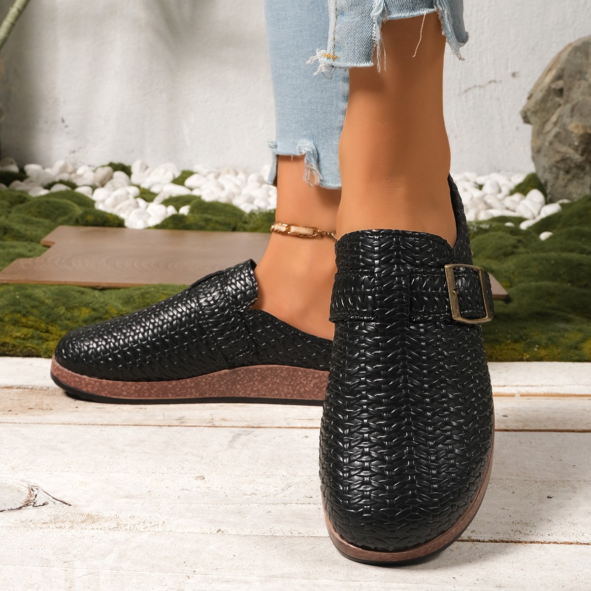 Moda Yeni Rahat ve Dayanıklı K - Slip On Mule Flat incelemesi ve fiyatı