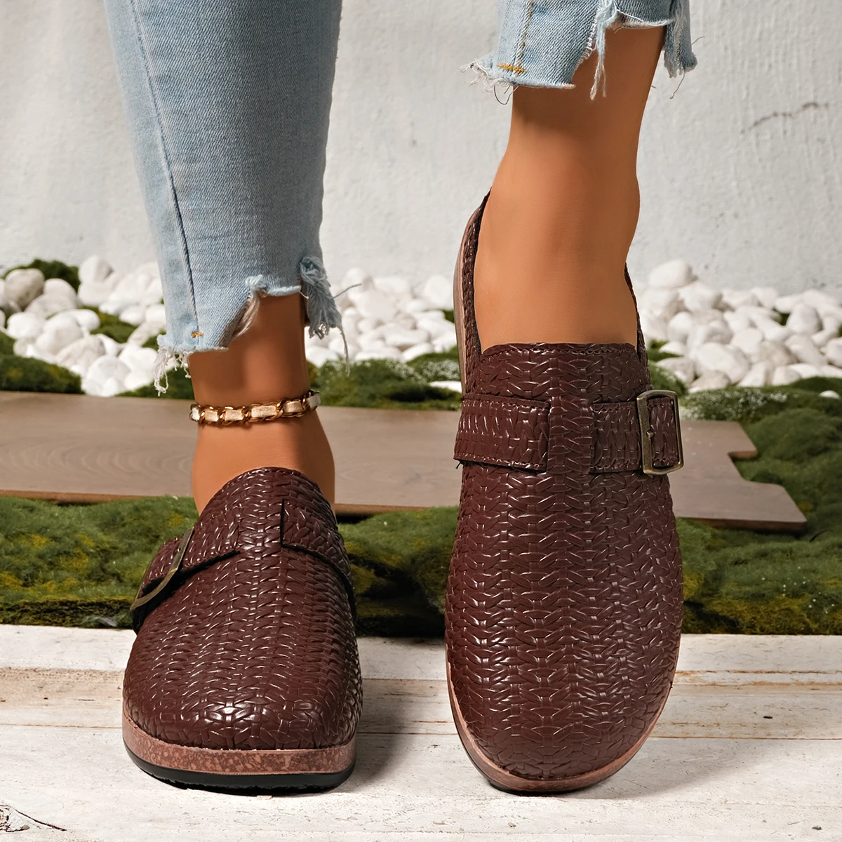 Moda Yeni Rahat ve Dayanıklı K - Slip On Mule Flat incelemesi ve fiyatı