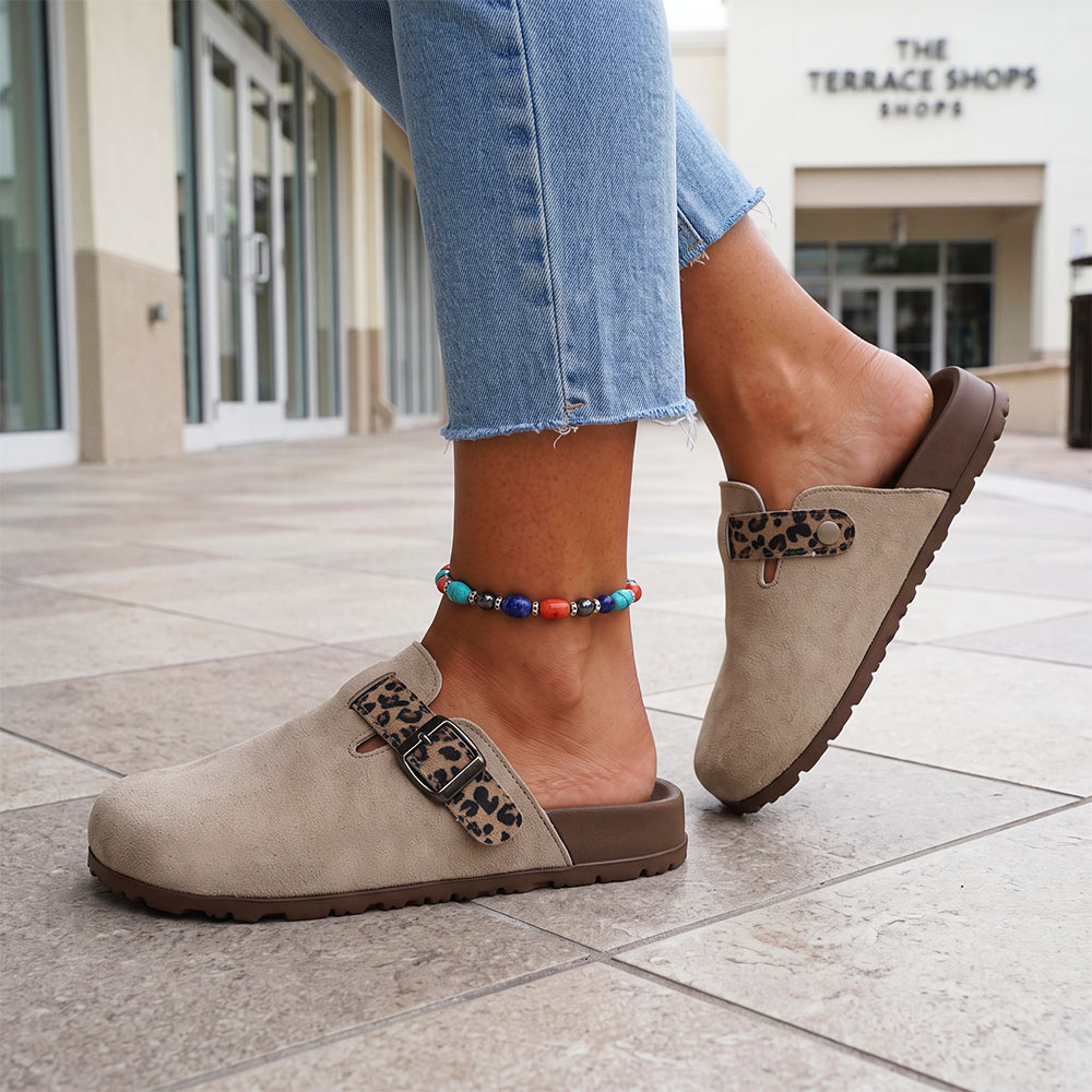 Kadın Ayarlanabilir Tokalı Kay - Slip On Mule Flat incelemesi ve fiyatı