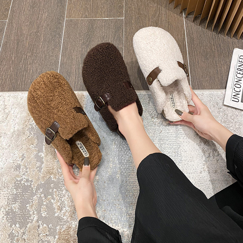 2025 Moda Kürklü Terlik Kadınl - Women'S Shoes With Arch Support incelemesi ve fiyatı
