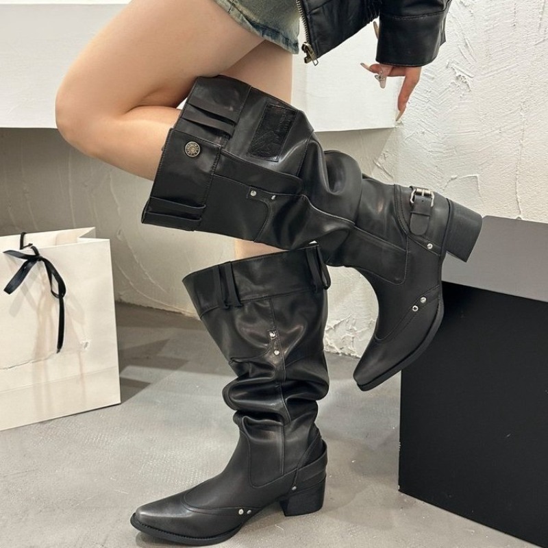 Kadınlar için sarılmış tek çiz - Block Heel Ankle Boots incelemesi ve fiyatı