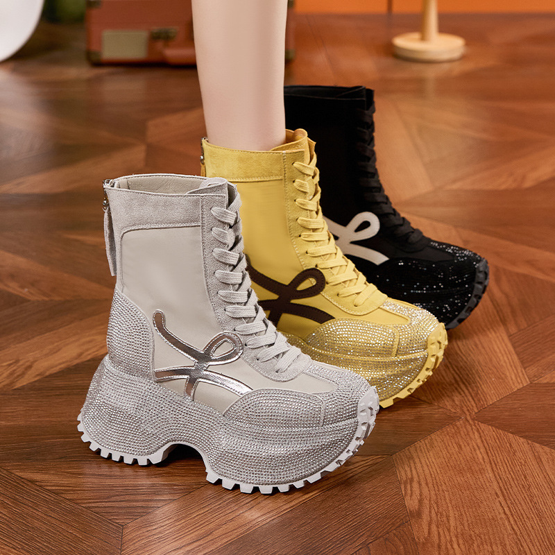 Kadın Kalın Taban Yüksek top M - Women'S Shoes Trendy incelemesi ve fiyatı