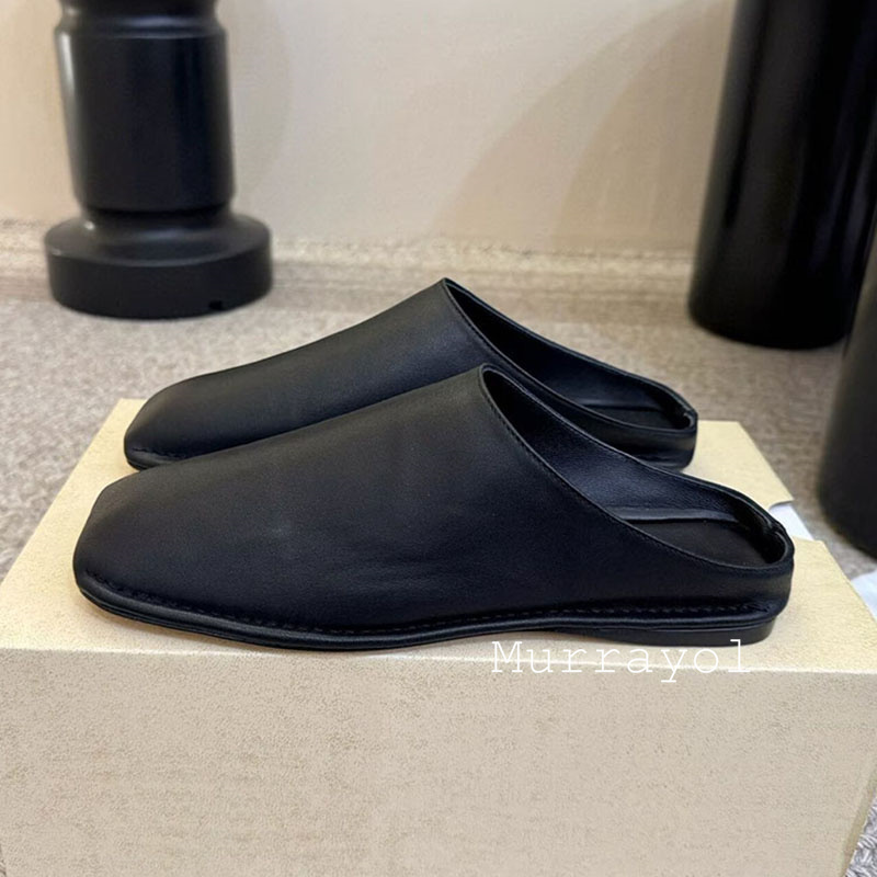 Terlik Kapalı Toe Hakiki Deri  - Slip On Mule Flat incelemesi ve fiyatı
