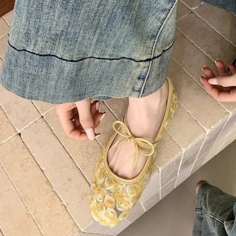 Nazik Yeni Çin Gülü Fileli Mar - Women'S Shoes In Fashion incelemesi ve fiyatı