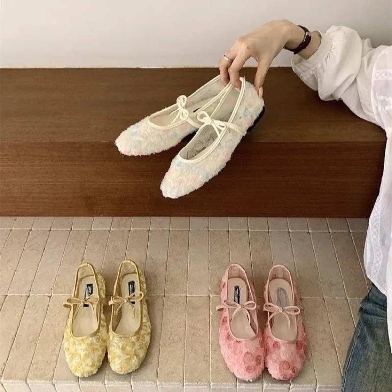 Nazik Yeni Çin Gülü Fileli Mar - Women'S Shoes In Fashion incelemesi ve fiyatı