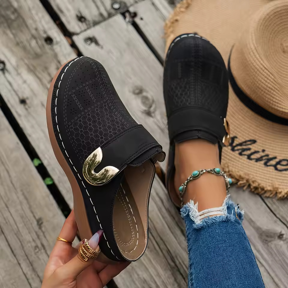 Kadınlar için Rahat Terlikler, - Slip On Mule Flat incelemesi ve fiyatı