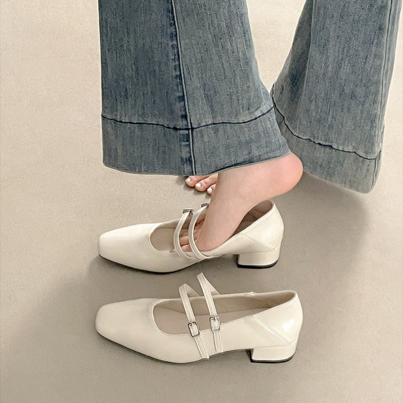 Kare Burunlu Düşük Topuklu Kad - Women'S Shoes In Fashion incelemesi ve fiyatı
