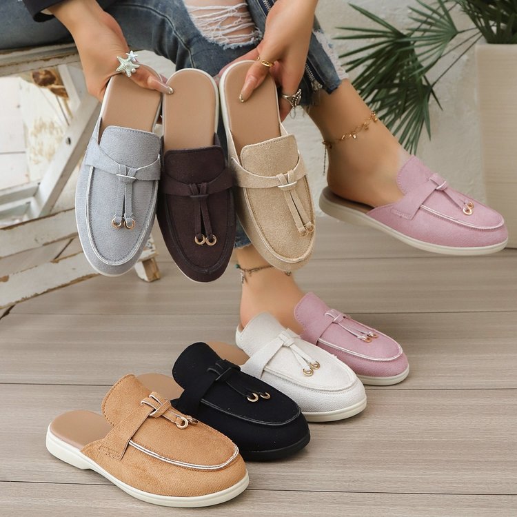Kadınlar için Vintage Püsküllü - Slip On Mule Flat incelemesi ve fiyatı