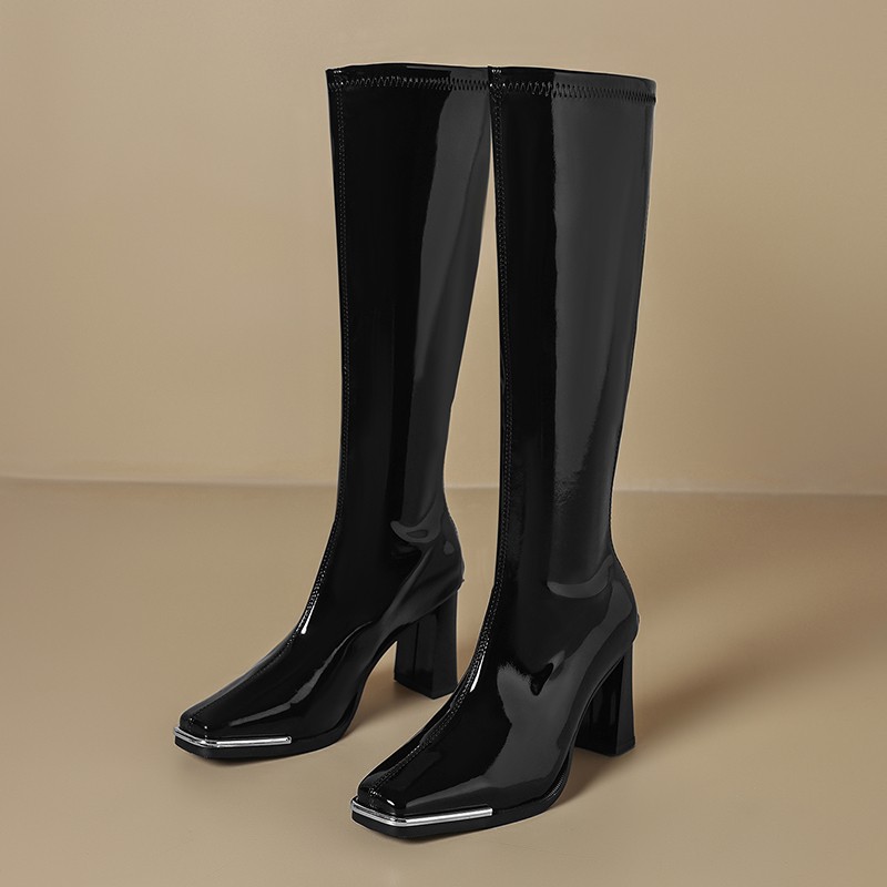 Diz Yüksek Çizmeler Sonbahar Y - Block Heel Ankle Boots incelemesi ve fiyatı